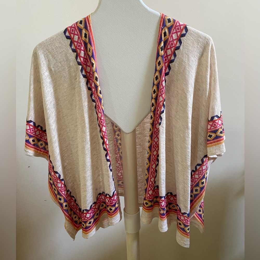 Aztec Print Cardigan